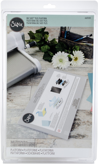 Sizzix Big Shot Plus Standard Platform-Clear - 82098504 - 841182098504