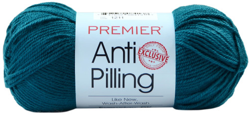 Premier Yarns Anti-Pilling Everyday DK Solids Yarn-Teal - 1107-14 - 847652084138 Premier Yarns Anti-Pilling Everyday DK Solids Yarn-Teal - 1107-14 - 847652084138