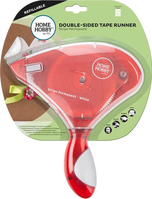 Home Hobby By 3L Double-Sided Tape Runner-.375"X150' - 02000 - 093616020005