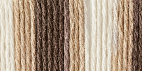 Bernat Handicrafter Cotton Yarn 340g - Ombres-Chocolate Ombre - 162034-34007