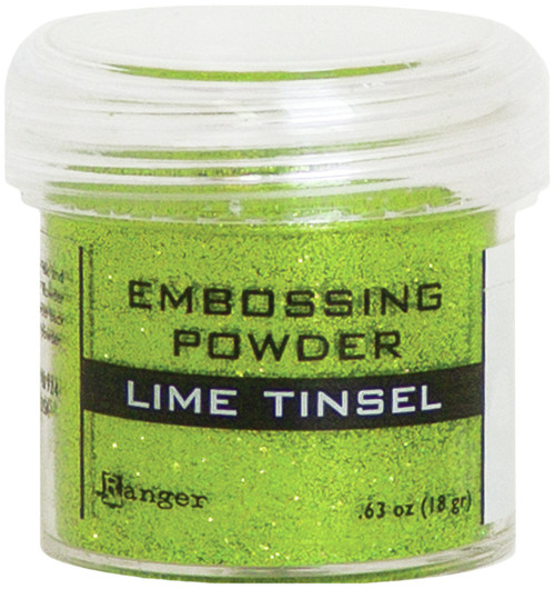 Ranger Embossing Powder-Lime Tinsel - EPJ-64541 - 789541064541 Ranger Embossing Powder-Lime Tinsel - EPJ-64541 - 789541064541