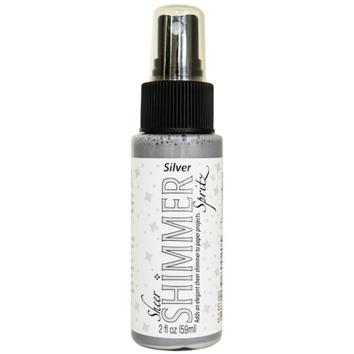 Sheer Shimmer Spritz Spray 2oz-Silver IA-LAR-2 - 712353800205