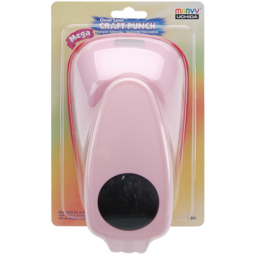 Clever Lever Mega Craft Punch-Circle - LV-MGCP-40 - 028617022703 Clever Lever Mega Craft Punch-Circle - LV-MGCP-40 - 028617022703