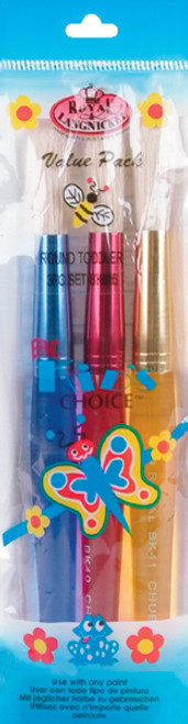 Royal & Langnickel Big Kid's Choice Toddler Brush Set 3/Pkg- - BK616 - 090672011633