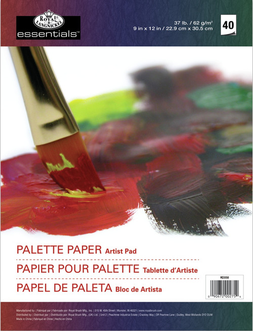 Strathmore Palette Paper Pad 12X16-41lb 40 Sheets 