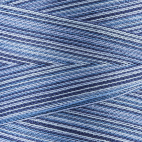 Coats Cotton Machine Quilting Multicolor Thread 1200yd-Blue Clouds - V35-0845 Coats Cotton Machine Quilting Multicolor Thread 1200yd-Blue Clouds - V35-0845