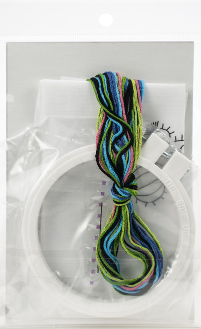 Design Works Punch Needle Kit 3.5" Round-Cactus - DW226 Design Works Punch Needle Kit 3.5" Round-Cactus - DW226