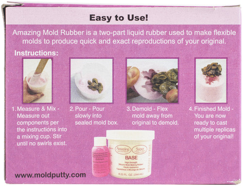 Alumilite Amazing Mold Rubber Kit-0.77lb - 10565 Alumilite Amazing Mold Rubber Kit-0.77lb - 10565
