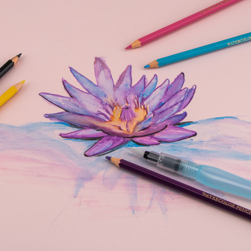 Pentel Arts Aquash Water Brush-Fine Point Large - FRHBBP Pentel Arts Aquash Water Brush-Fine Point Large - FRHBBP