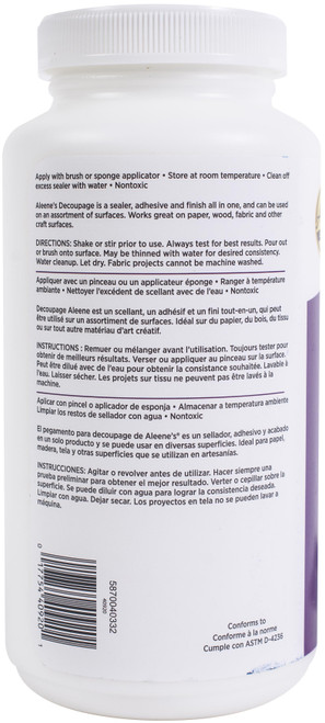 Aleene's Decoupage-16oz Gloss - 40920 Aleene's Decoupage-16oz Gloss - 40920