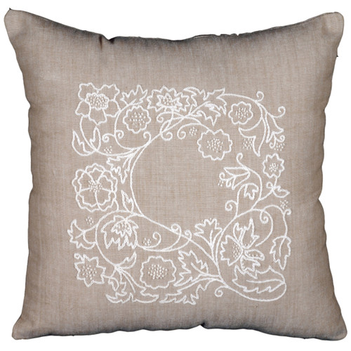 Design Works Candlewicking Kit 14"X14"-Romance Vine-Stitched In Thread - DW3011 - 021465030111 Design Works Candlewicking Kit 14"X14"-Romance Vine-Stitched In Thread - DW3011 - 021465030111
