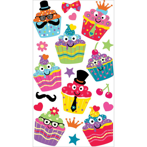 Sticko Stickers-Dress Up Cupcakes E5200202