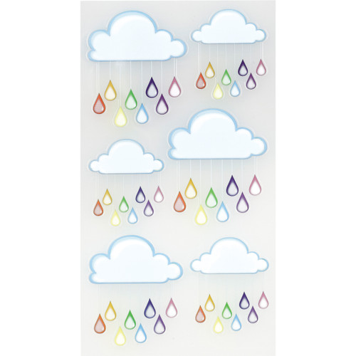 Sticko Stickers-Rainbow Clouds E5200205