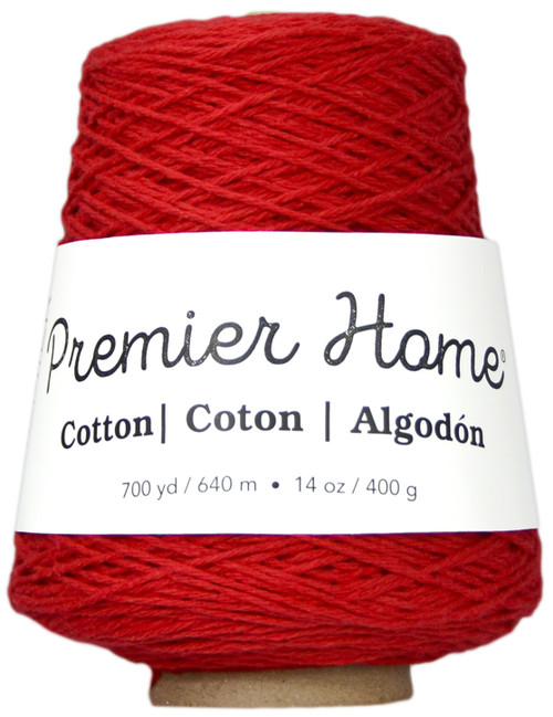 Premier Yarns Home Cotton Yarn - Solid Cone-White