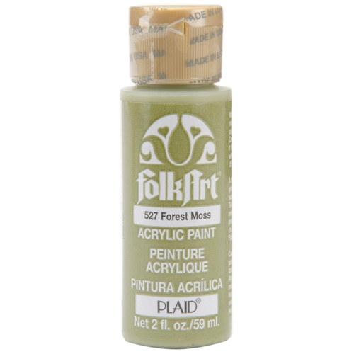 FolkArt Acrylic Paint 2oz-Forest Moss - FA-527 - 028995005275 FolkArt Acrylic Paint 2oz-Forest Moss - FA-527 - 028995005275