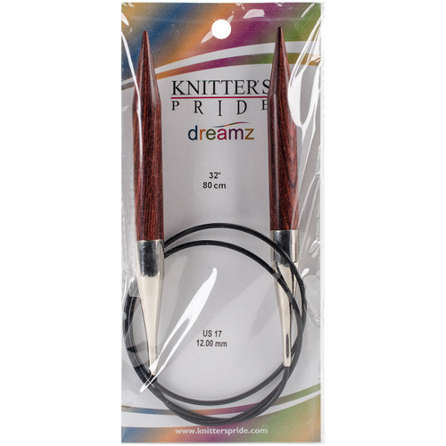 Knitter's Pride-Dreamz Fixed Circular Needles 32"-Size 17/12mm KP200278 - 89040862263668904086226366