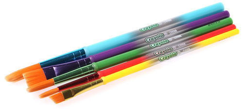 Crayola Art & Craft Brushes-5/Pkg - 05-3506 Crayola Art & Craft Brushes-5/Pkg - 05-3506