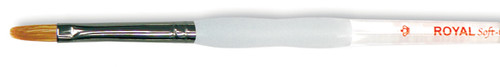Royal & Langnickel(R) Soft-Grip Combo Filbert Brush-Size 6 SG3020-6 - 090672026118