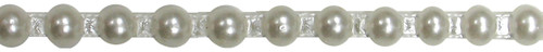 Simplicity Half Pearls 6mmX18yd-Ivory - 186 1098-810