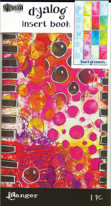 Dyan Reaveley's Dylusions Dyalog Insert Book 4.375"X8.25"-Backgrounds #2 DYT63513 - 789541063513