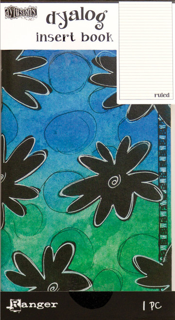 Dyan Reaveley's Dylusions Dyalog Insert Book 4.375"X8.25"-Ruled #2 - DYT63520 - 789541063520