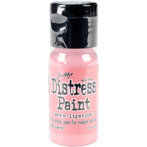 Tim Holtz Distress Paint Flip Top 1oz-Worn Lipstick - TDF-53392 - 789541053392