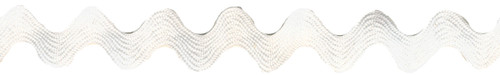 Simplicity Polyester Rickrack 1/2"X15yd-White - 186 2414-030
