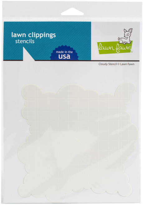 Lawn Clippings Stencils-Cloudy LF2250 - 035292674899