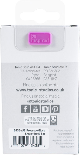 Tonic Studios Cheers! Shaker Domes-Prosecco Glass CDSR-3438E
