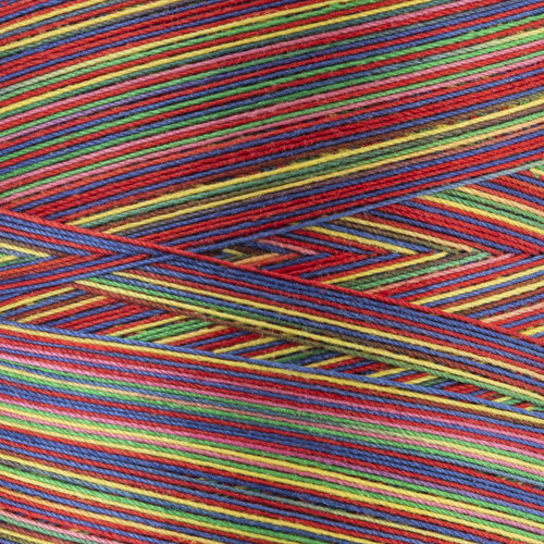 Coats Cotton Machine Quilting Multicolor Thread 1200yd-Over The Rainbow - V35-0813