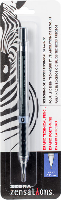 Zebra Zensations Drafix Technical Mechanical #2 Pencil-0.7mm 05511 - 045888055117