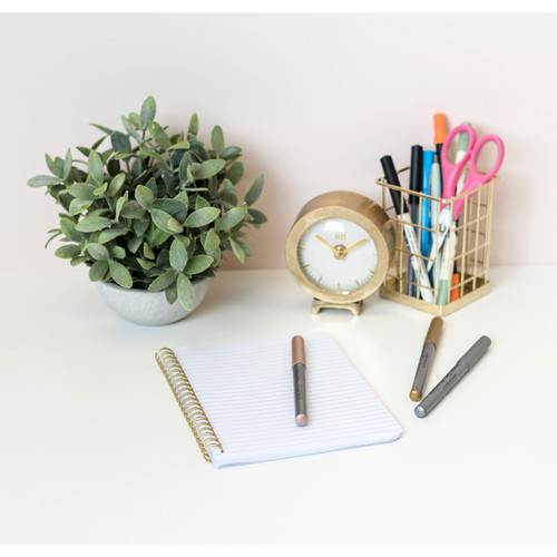 Metallic Markers Broad Point 3/Pkg-Rose Gold, Gold & Silver - 374567