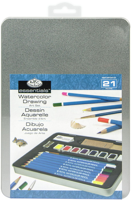 Royal & Langnickel(R) Watercolor Pencil Art Tin-Assorted Colors - RSET2307 - 090672052254 Royal & Langnickel(R) Watercolor Pencil Art Tin-Assorted Colors - RSET2307 - 090672052254