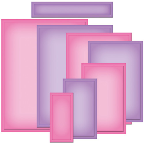 Spellbinders Nestabilities A2 Card Creator Dies-Matting Basics A - S5131 Spellbinders Nestabilities A2 Card Creator Dies-Matting Basics A - S5131