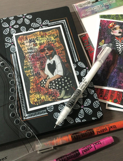 Dyan Reaveley's Dylusions Black Journal-Small DYJ65630