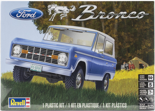 Revell Plastic Model Kit-Ford Bronco 1:25 2000012 - 031445043208