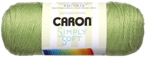 Caron Simply Soft Collection Yarn-Pistachio - H97COL-3 - 035613120036