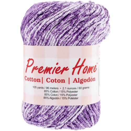 Premier Home Cotton Multi Yarn-Violet Splash - 44-23 - 847652042251