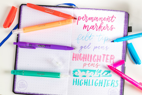 Crayola Take Note! Washable Gel Pens 14/Pkg-Assorted Colors - 58-6414 Crayola Take Note! Washable Gel Pens 14/Pkg-Assorted Colors - 58-6414