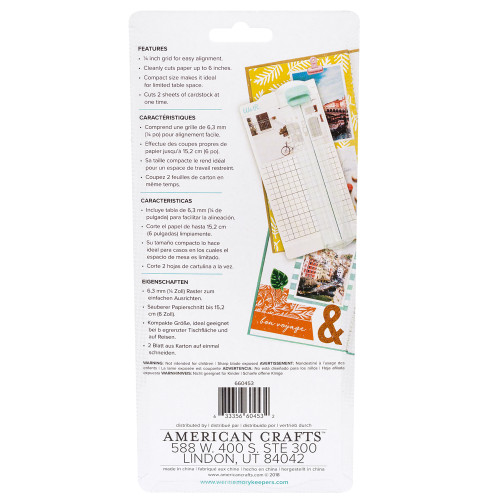 We R Journal Mini Trimmer-7.25"X3.25" - WR660453