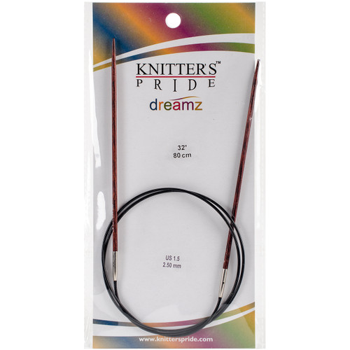 Knitter's Pride-Dreamz Fixed Circular Needles 32"-Size 1.5/2.5mm KP200262 - 89040862262058904086226205