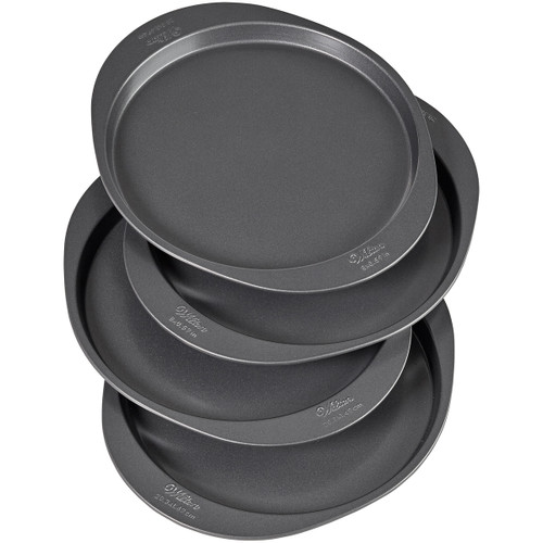 Wilton Easy Layers Cake Pans 4/Pkg-Round 8" W0188