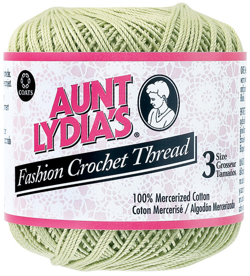 Aunt Lydia's Fashion Crochet Thread Size 3-Scarlet - 182-6 - 073650767432