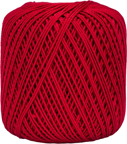 Aunt Lydia's Fashion Crochet Thread Size 3-Scarlet 182-6