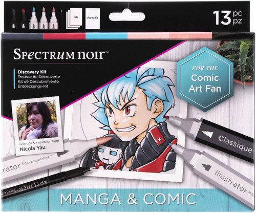 Spectrum Noir Discovery Kit-Manga & Comic DISCCOM - 709650915442