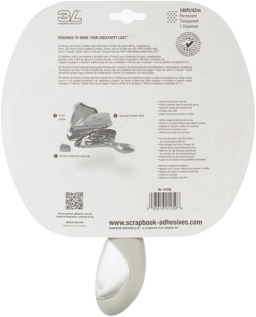Scrapbook Adhesives E-Z Runner Grand Adhesive-Permanent, .3"X140' - 01259