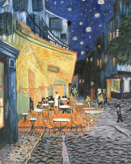 Royal & Langnickel(R) Paint Your Own Masterpiece Kit 11"X14"-Terrace At Night - APOM9 Royal & Langnickel(R) Paint Your Own Masterpiece Kit 11"X14"-Terrace At Night - APOM9
