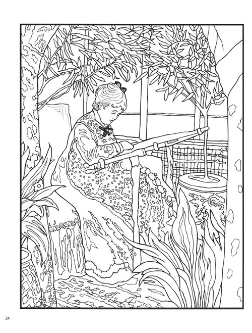 Dover Masterworks: Coloring Your Own Monet Paintings-Softcover - B6779454 Dover Masterworks: Coloring Your Own Monet Paintings-Softcover - B6779454