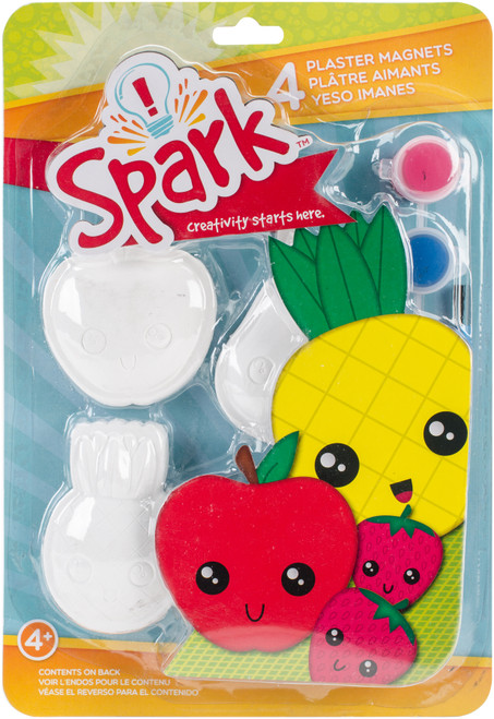 Spark Plaster Magnet Kit-Fruit 73642 - 765468736426