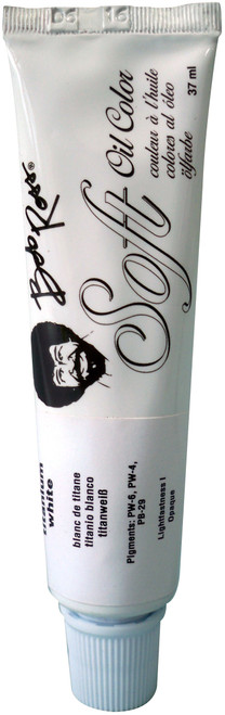 Bob Ross Soft Oil Color Paint 37ml-Titanium White - MR67-10 - 0720867070038018918067107